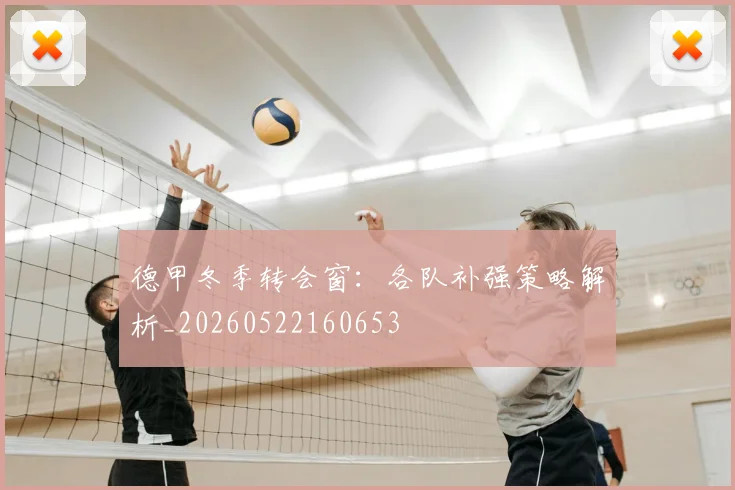 德甲冬季转会窗:各队补强策略解析_20260522160653